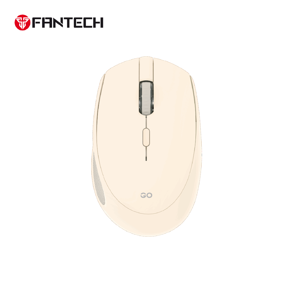 Fantech W193D Beige GO – Mouse Inalámbrico Bluetooth + 2.4GHz