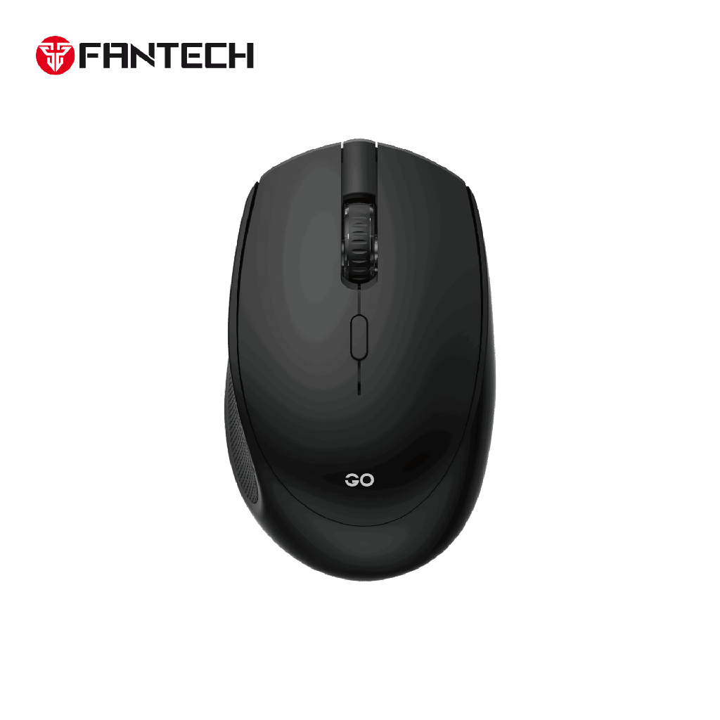  Fantech W190D Negro GO – Mouse Inalámbrico Bluetooth + 2.4GHz