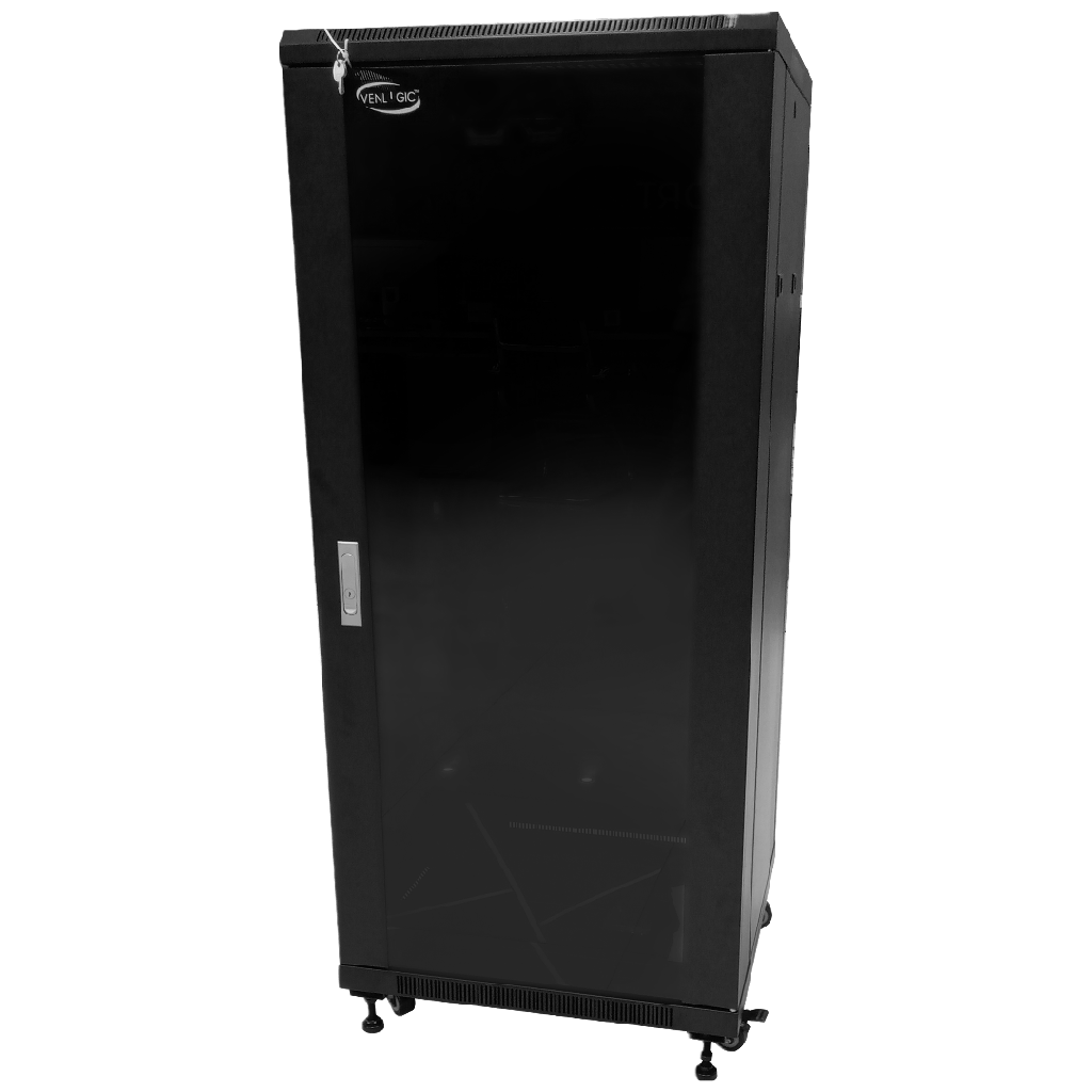 Gabinete de Piso Venlogic 27U JB6627 600x600mm 19”