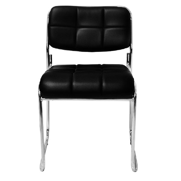 SILLA DE ESPERA STARKEN CROMADA BLACK (MOD.524)