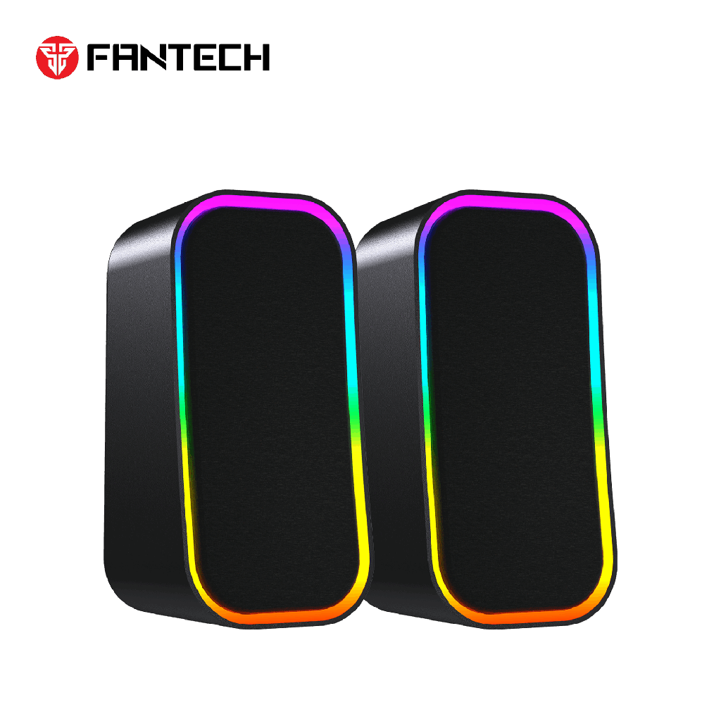  Fantech GS304 Groove Negro Bluetooth USB 6W RGB – Bocina Gamer Compacta