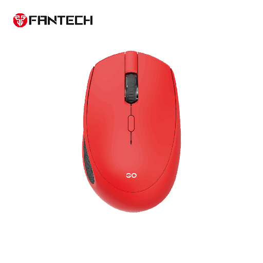 Fantech W193D Rojo GO – Mouse Inalámbrico Bluetooth + 2.4GHz
