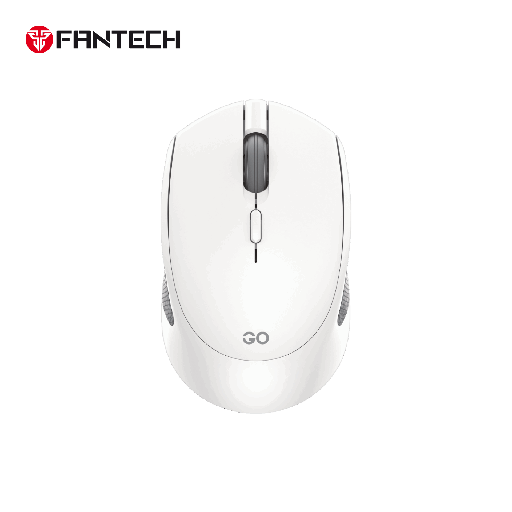 [6977052250759]  Fantech W190D Blanco GO – Mouse Inalámbrico Bluetooth + 2.4GHz